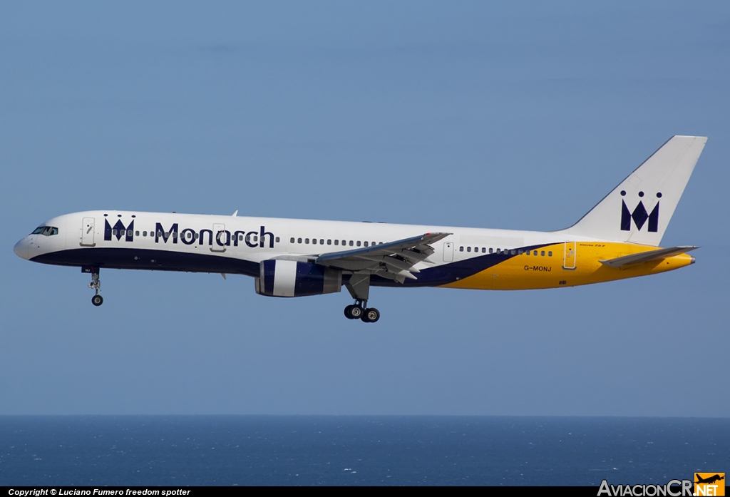 G-MONJ - Boeing 757-2T7 - Monarch Airlines