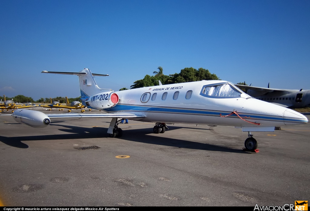 AMT-202 - Gates Learjet 25D - Armada de Mexico