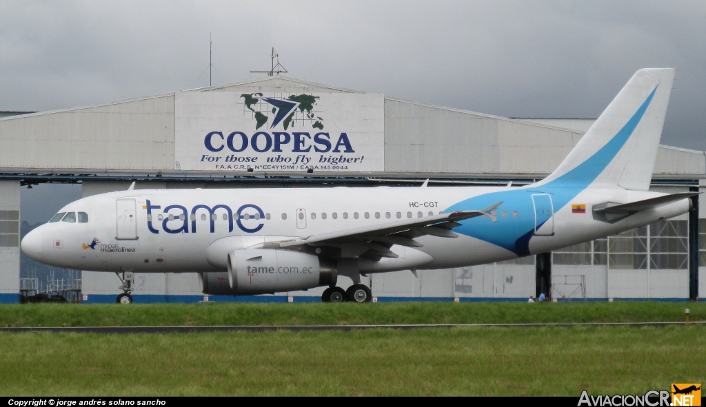 HC-CGT - Airbus A319-132 - TAME