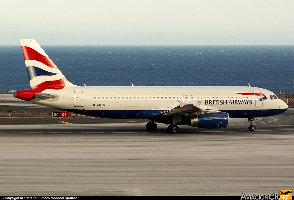 G-MEDK - Airbus A320-232 - British Airways