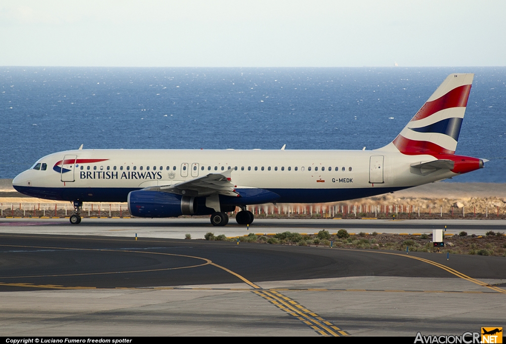 G-MEDK - Airbus A320-232 - British Airways
