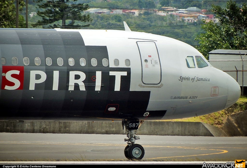 N587NK - Airbus A321-231 - Spirit