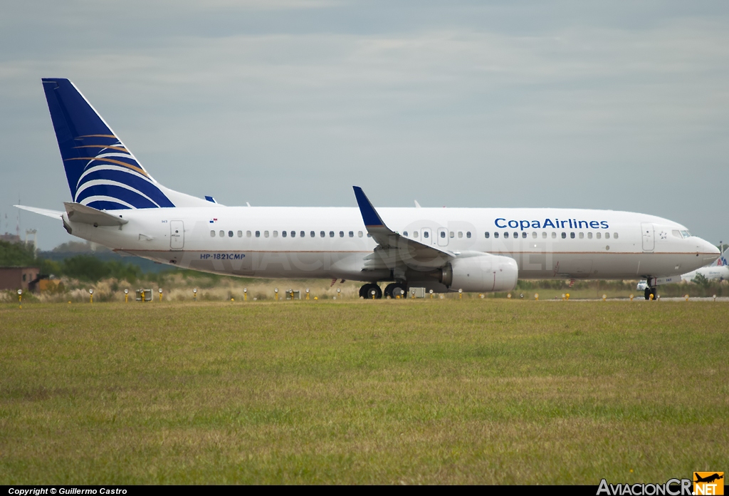 HP-1821CMP - Boeing 737-8V3 - Copa Airlines