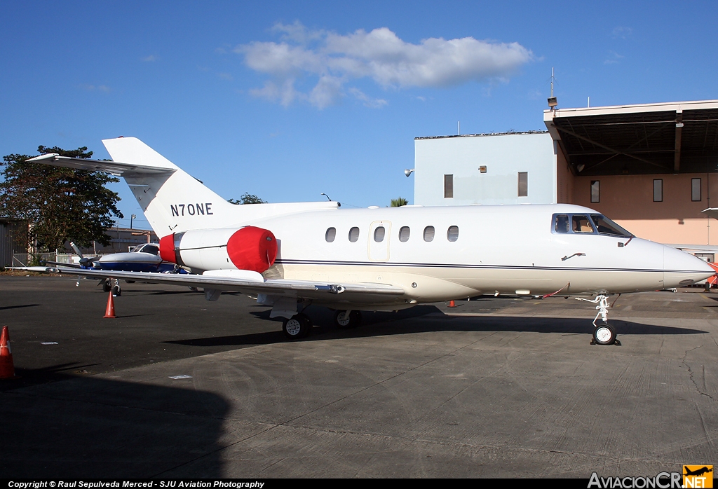 N70NE - British Aerospace BAe-125-800A - Privado