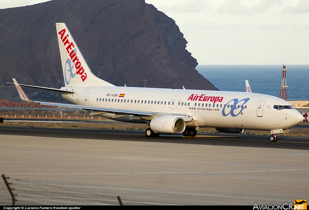 EC-LQX - Boeing 737-85P - Air Europa