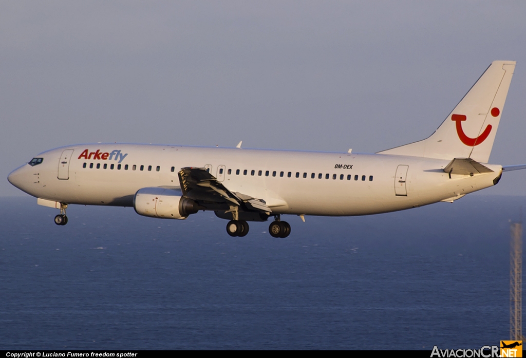 OM-DEX - Boeing 737-46J - ArkeFly