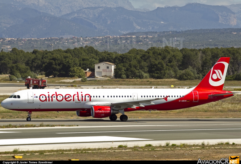 D-ABCK - Airbus A321-211 - Air Berlin