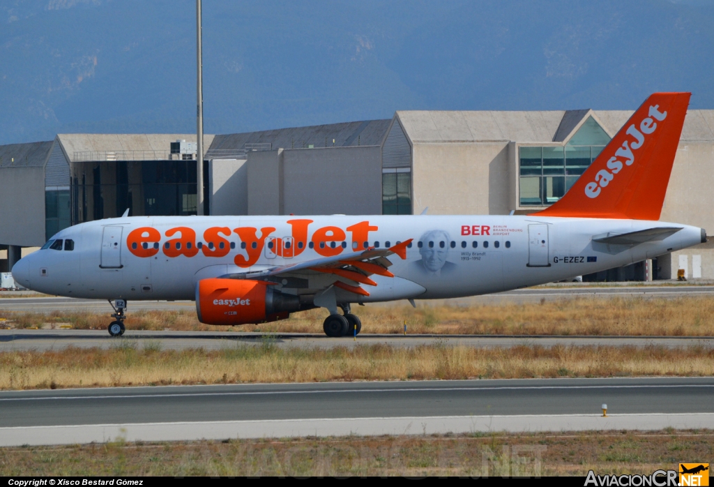 G-EZEZ - Airbus A319-111 - EasyJet Airline
