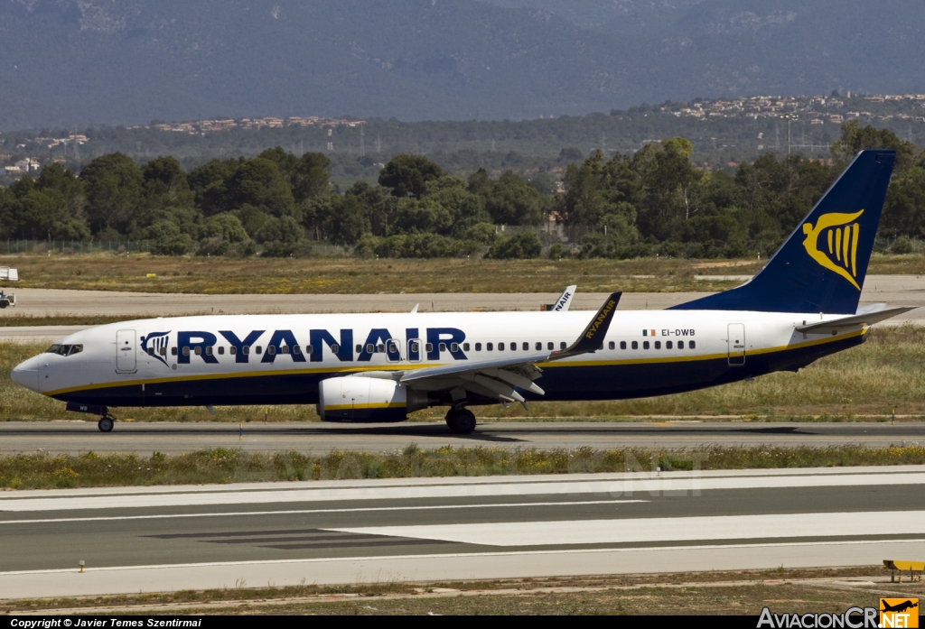 EI-DWB - Boeing 737-8AS - Ryanair