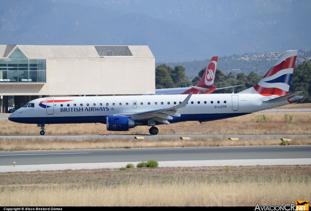 G-LCYR - Embraer ERJ-190-100AR - BA CityFlyer