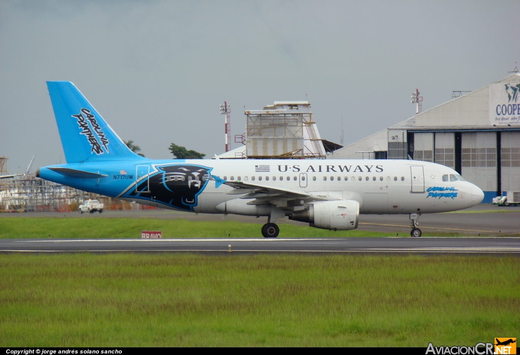 N717UW - Airbus A319-112 - US Airways