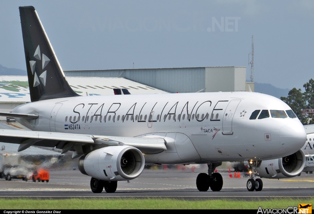 N524TA - Airbus A319-132 - TACA International Airlines