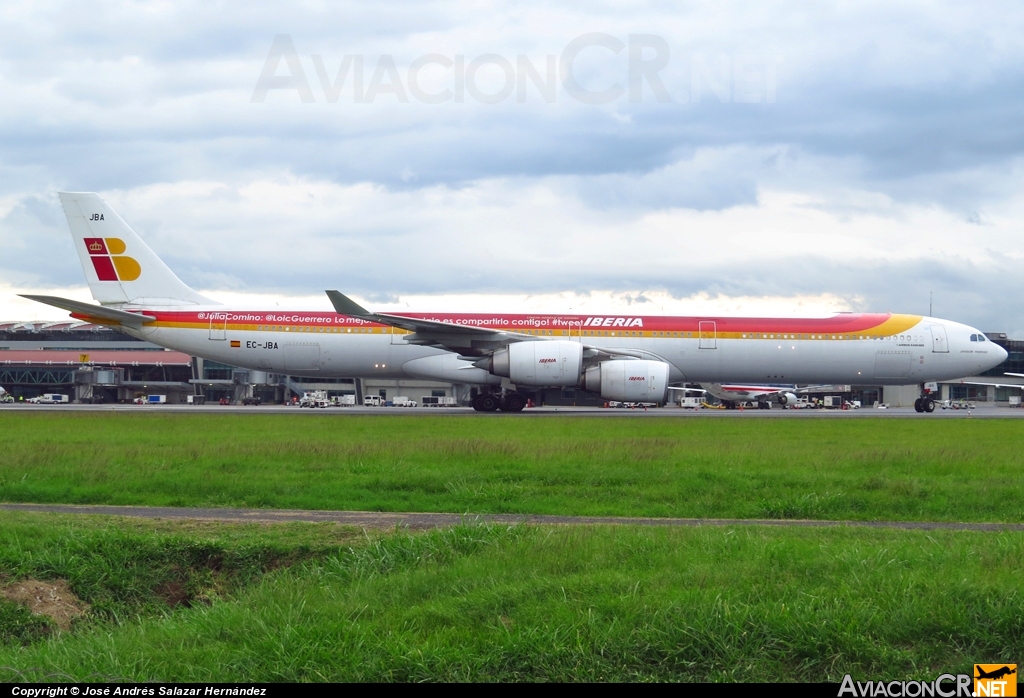 EC-JBA - Airbus A340-642 - Iberia