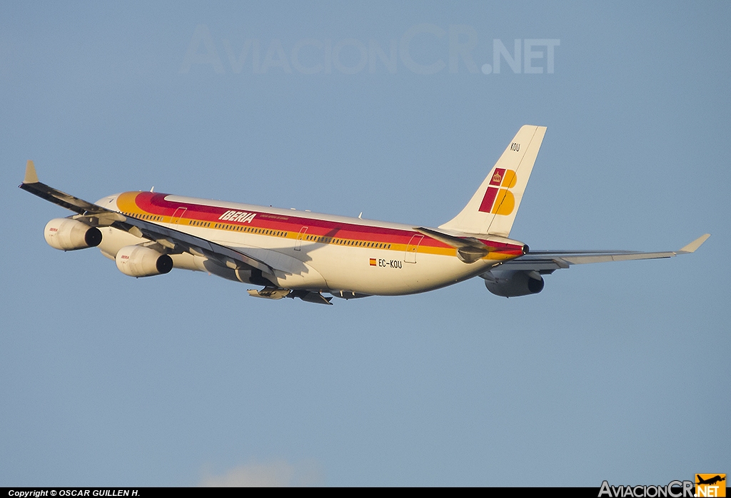 EC-KOU - Airbus A340-313 - Iberia