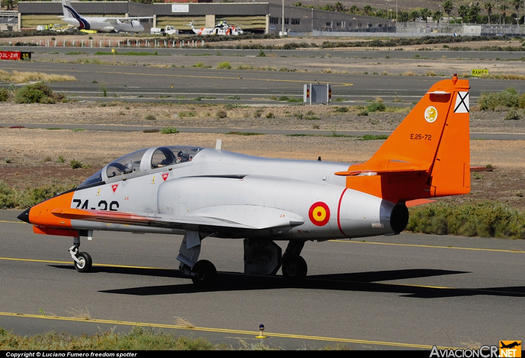 E.25-72 - CASA C-101 Aviojet - Ejército del Aire Español