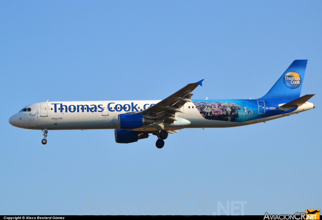 G-TCDA - Airbus A321-211 - Thomas Cook Airlines