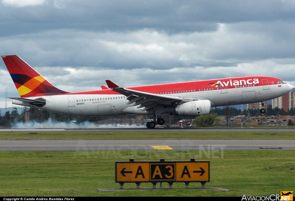 N948AC - Airbus A330-243 - Avianca Colombia