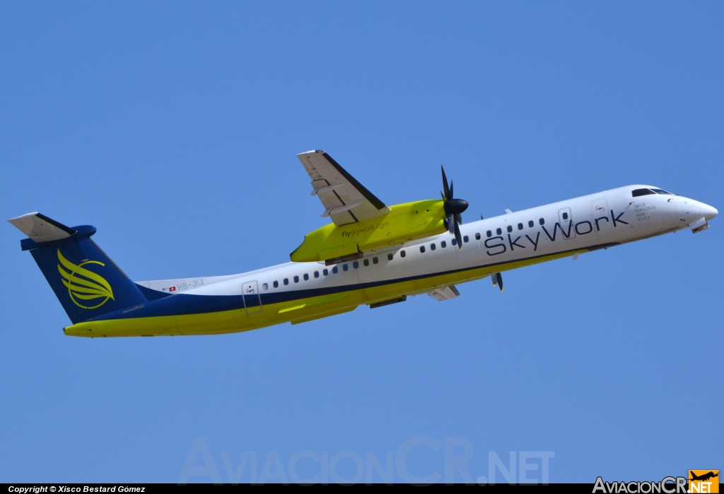 HB-JIJ - De Havilland Canada DHC-8-402Q Dash 8 - Skywork Airlines