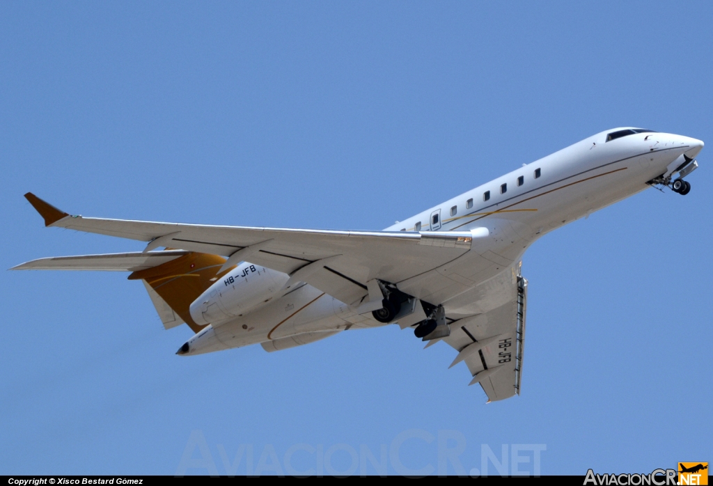 HB-JFB - Bombardier BD-700-1A11 Global 5000 - Privado