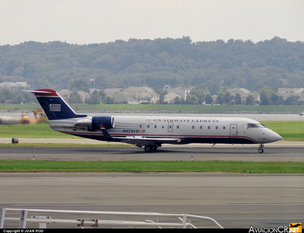 N423AW - Canadair CL-600-2B19 Regional Jet CRJ-200 - US Airways Express (Air Wisconsin)