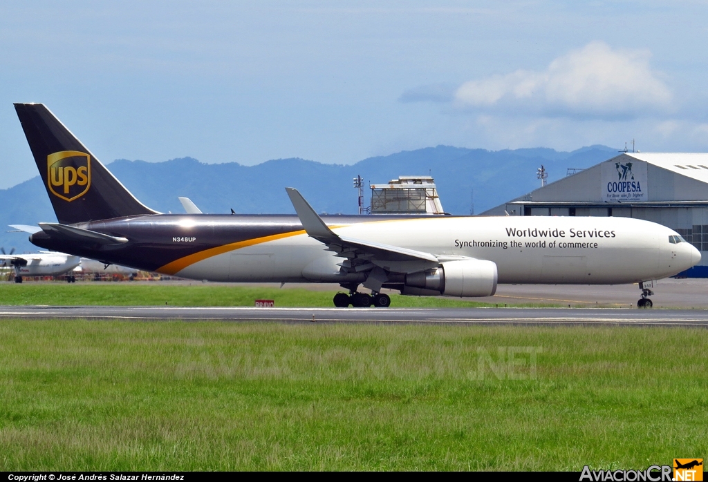 N348UP - 767-34AF( ER ) - UPS - United Parcel Service