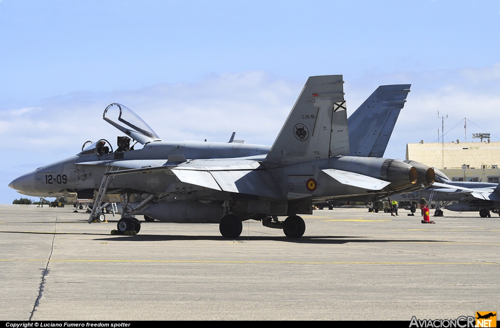 C.15-51 - McDonnell Douglas F/A-18 Hornet - Fuerza Aérea Espanola