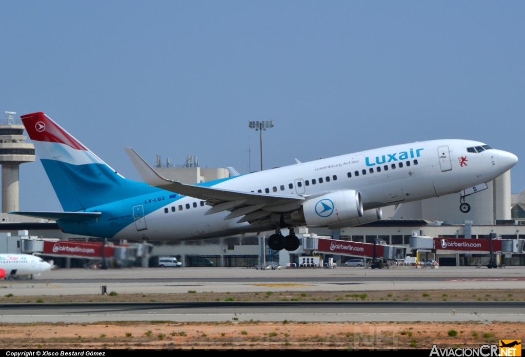 LX-LGS - Boeing 737-7C9 - LUXAIR