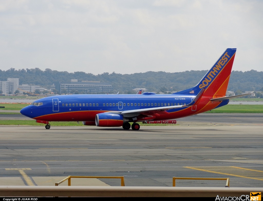N273WN - Boeing 737-7H4 - Southwest Airlines