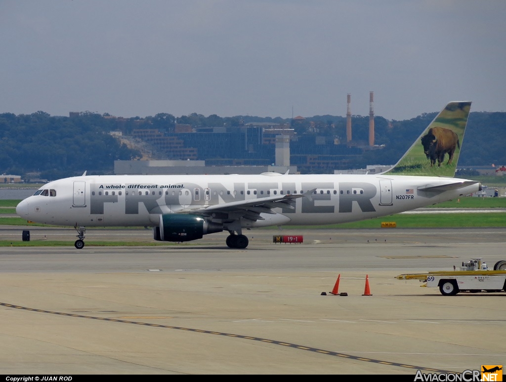 N207FR - Airbus A320-214 - Frontier Airlines