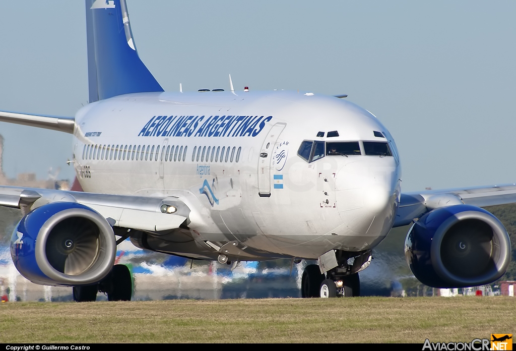 LV-CBS - Boeing 737-73V - Aerolineas Argentinas