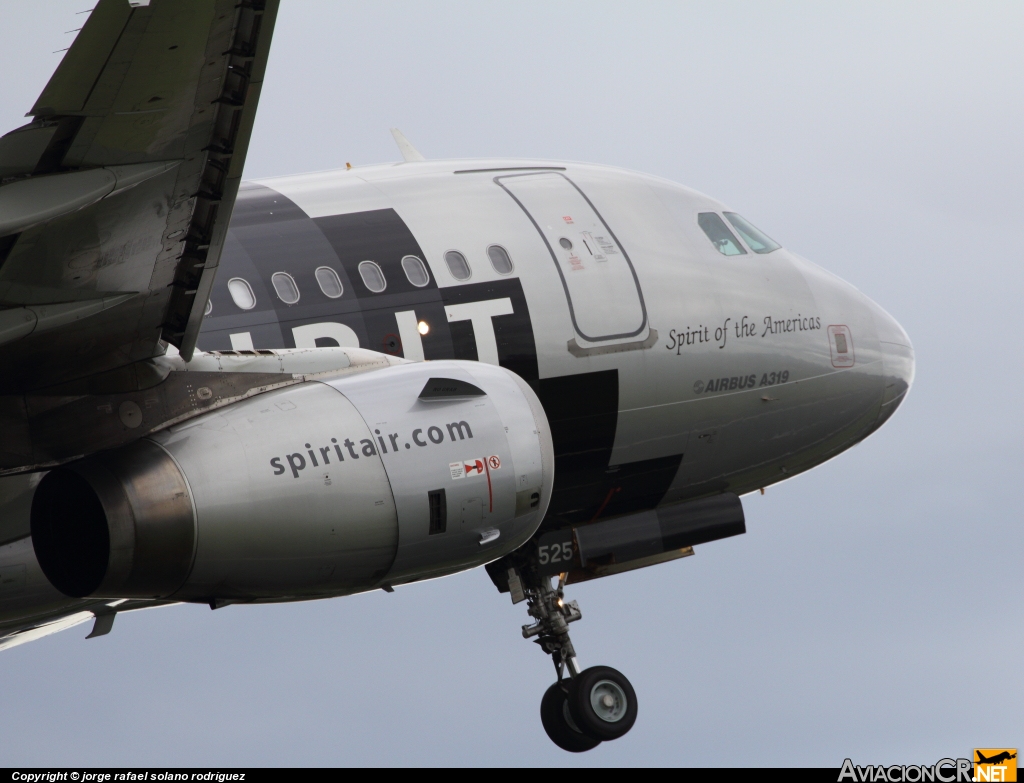 N525NK - Airbus A319-132 - Spirit Airlines