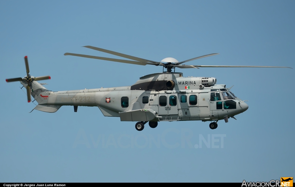 AMHT-232 - Aerospatiale AS 332L Super Puma - Mexico - Armada de Mexico