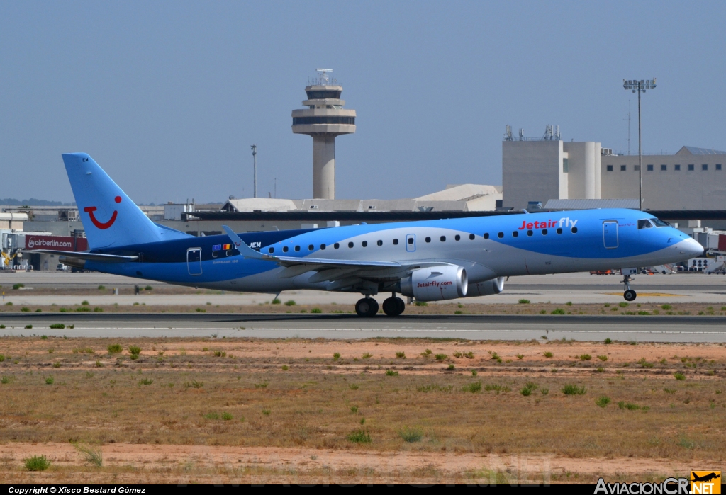 OO-JEM - Embraer ERJ-190-100STD 190STD - Jetairfly (TUI Airliners Belgium)