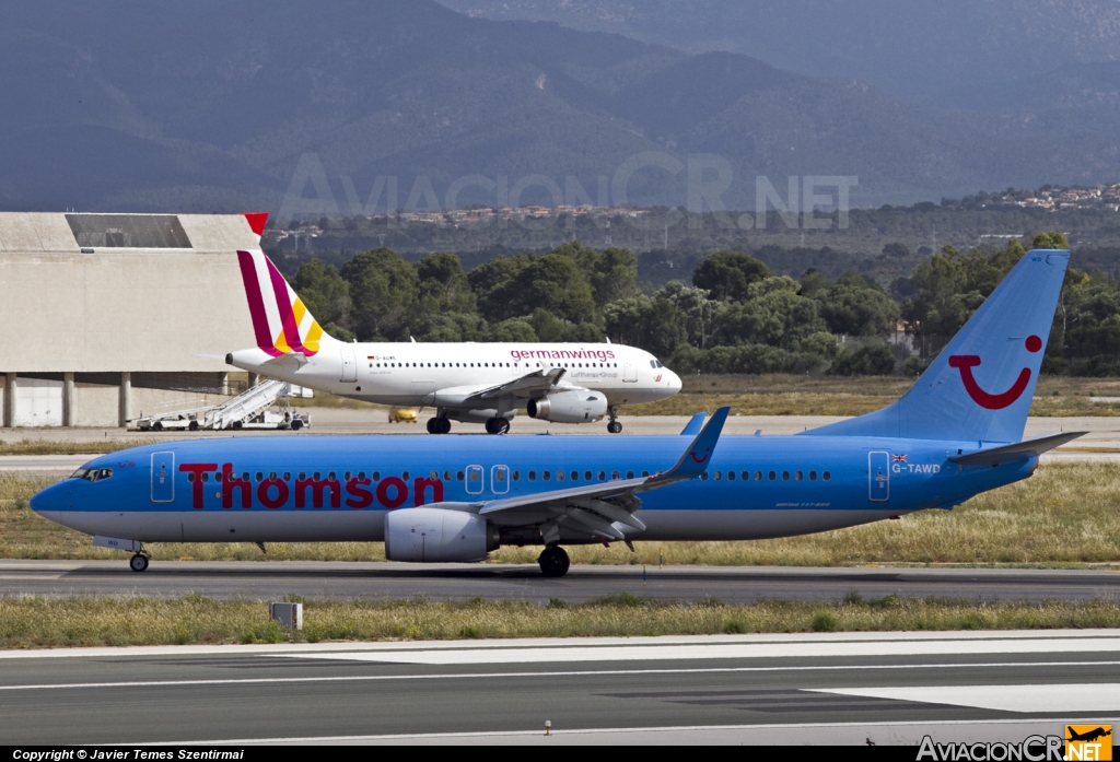 G-TAWD - Boeing 737-8K5 - Thomson Airways