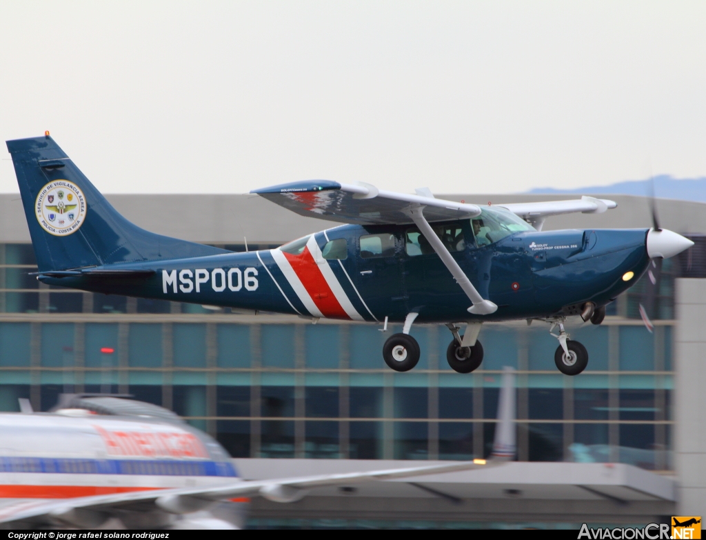 MSP006 - Cessna U206G/Soloy Turbine 206 - Ministerio de Seguridad Pública - Costa Rica