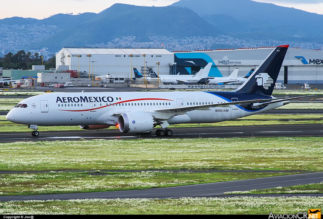 N961AM - Boeing 787-8 Dreamliner - Aeromexico