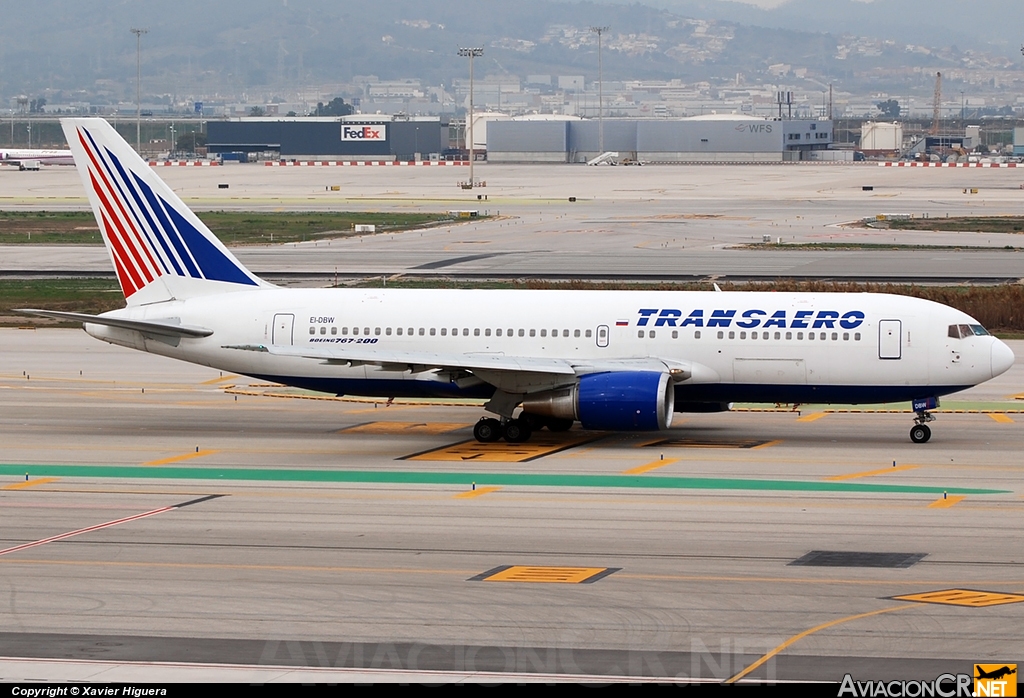 EI-DBW - Boeing 767-201(ER) - Transaero Airlines