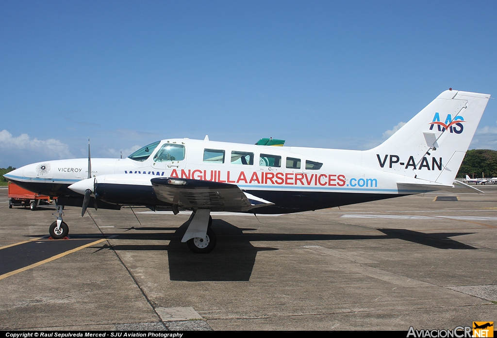 VP-AAN - Cessna 402C - Anguilla Air Services