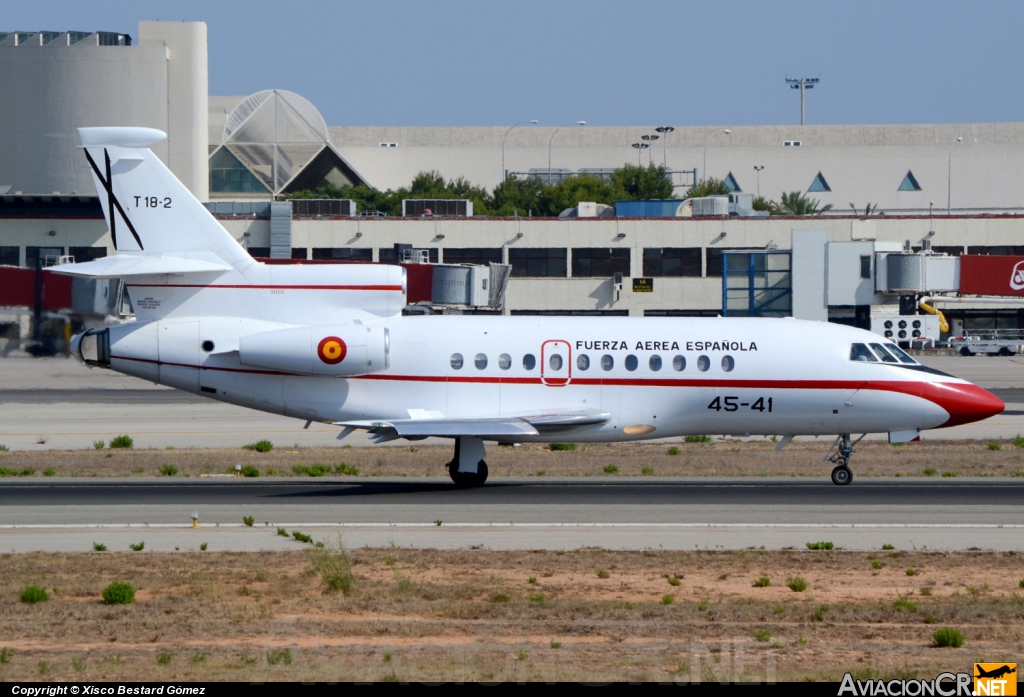 T.18-2 - Dassault Falcon 900 - Fuerzas Armadas Españolas - FAE