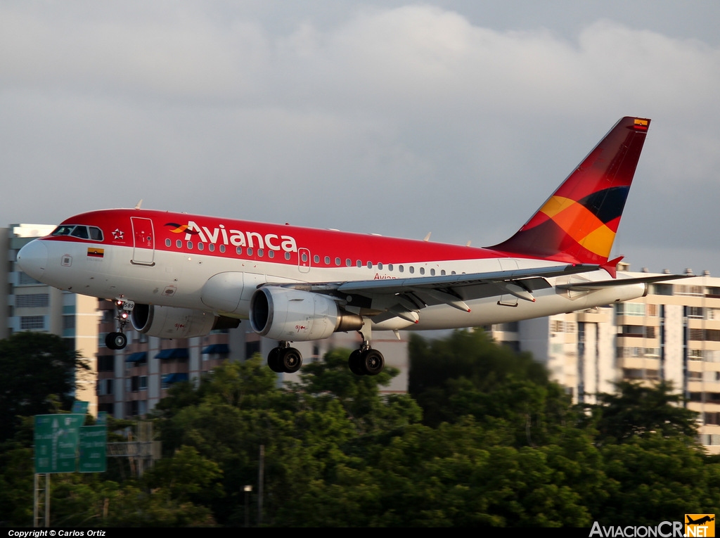 N589AV - Airbus A318-111 - Avianca