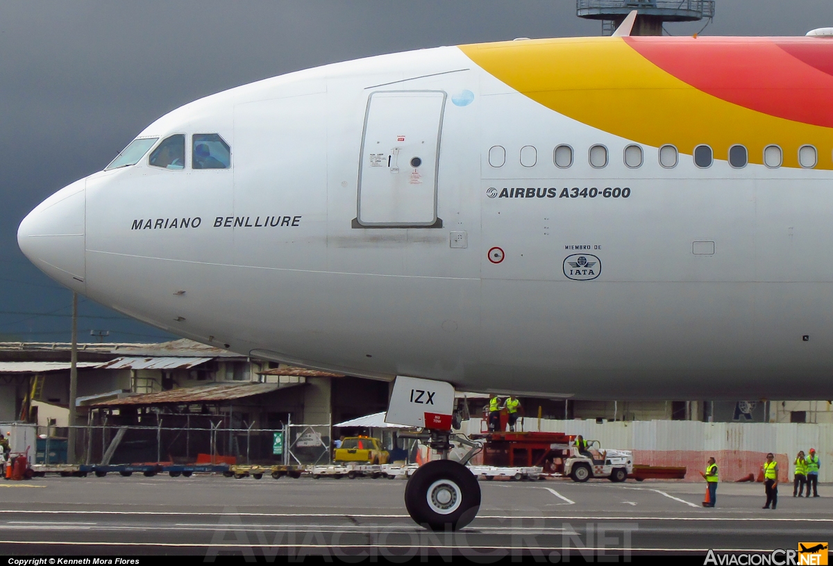 EC-IZX - Airbus A340-642 - Iberia