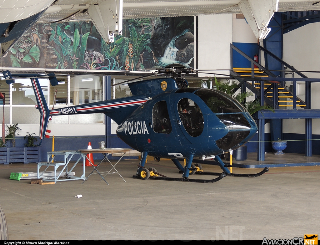 MSP013 - McDonnell Douglas MD-500/530F/MG (369/H-6) (Genérico) - Ministerio de Seguridad Pública - Costa Rica