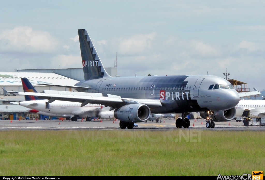 N516NK - Airbus A319-132 - Spirit Airlines