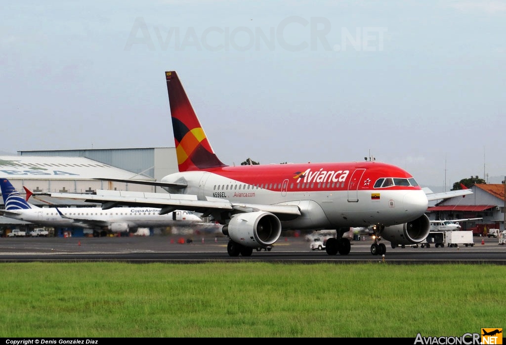 N596EL - Airbus A318-111 - Avianca