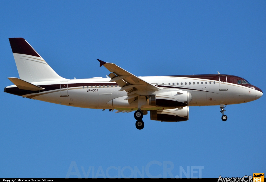 VP-CCJ - Airbus A319-133X(CJ) - Jet Aviation Business Jets