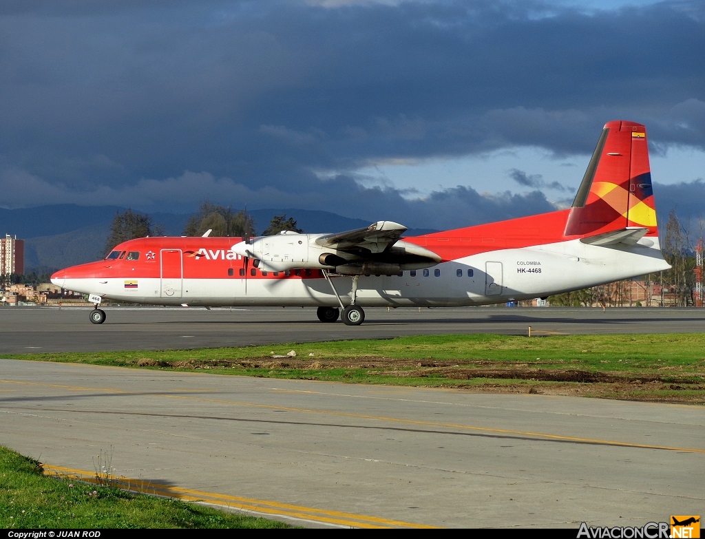 HK-4468 - Fokker 50 - Avianca