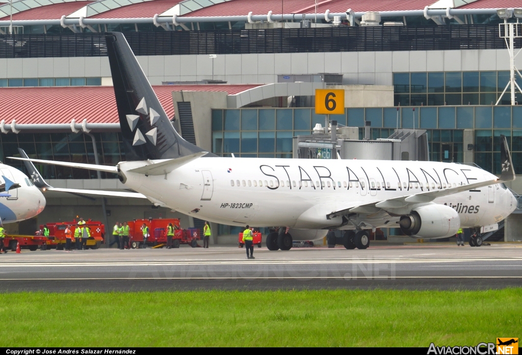 HP-1823CMP - Boeing 737-86N - Copa Airlines