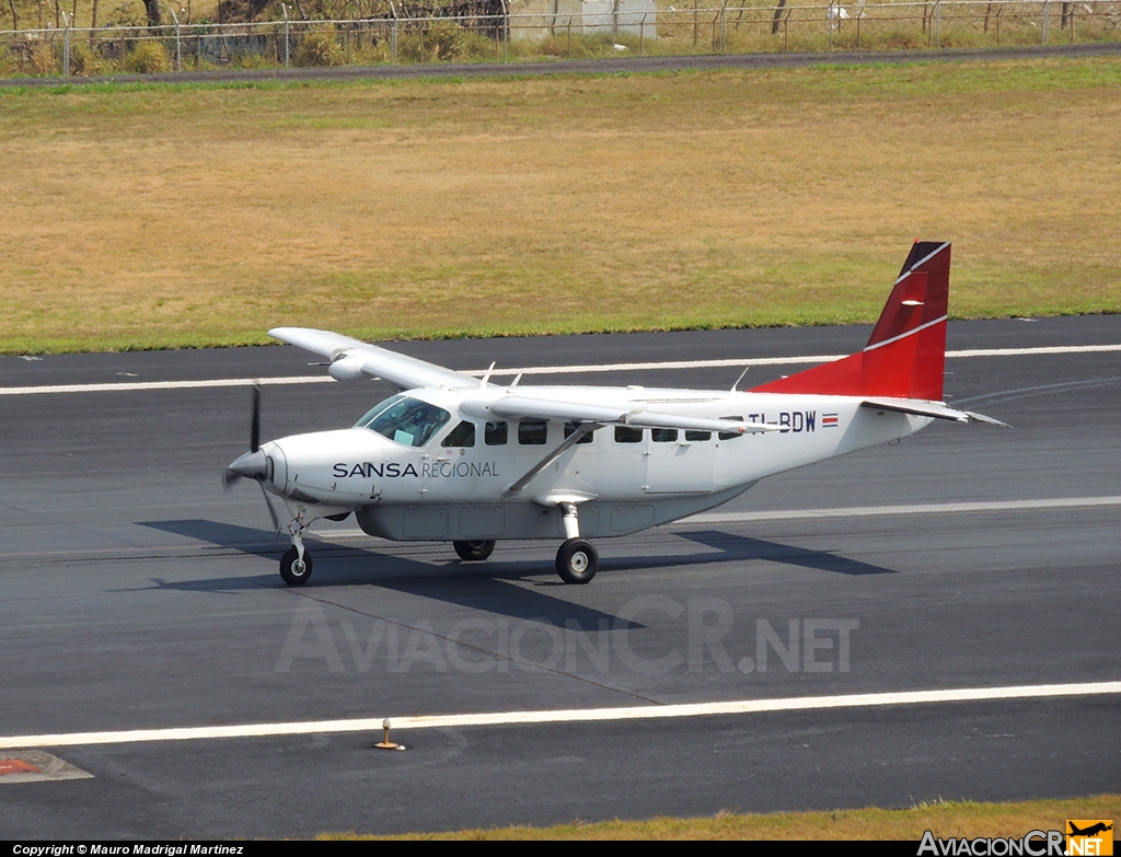 TI-BDW - Cessna 208B Grand Caravan - SANSA - Servicios Aereos Nacionales S.A.