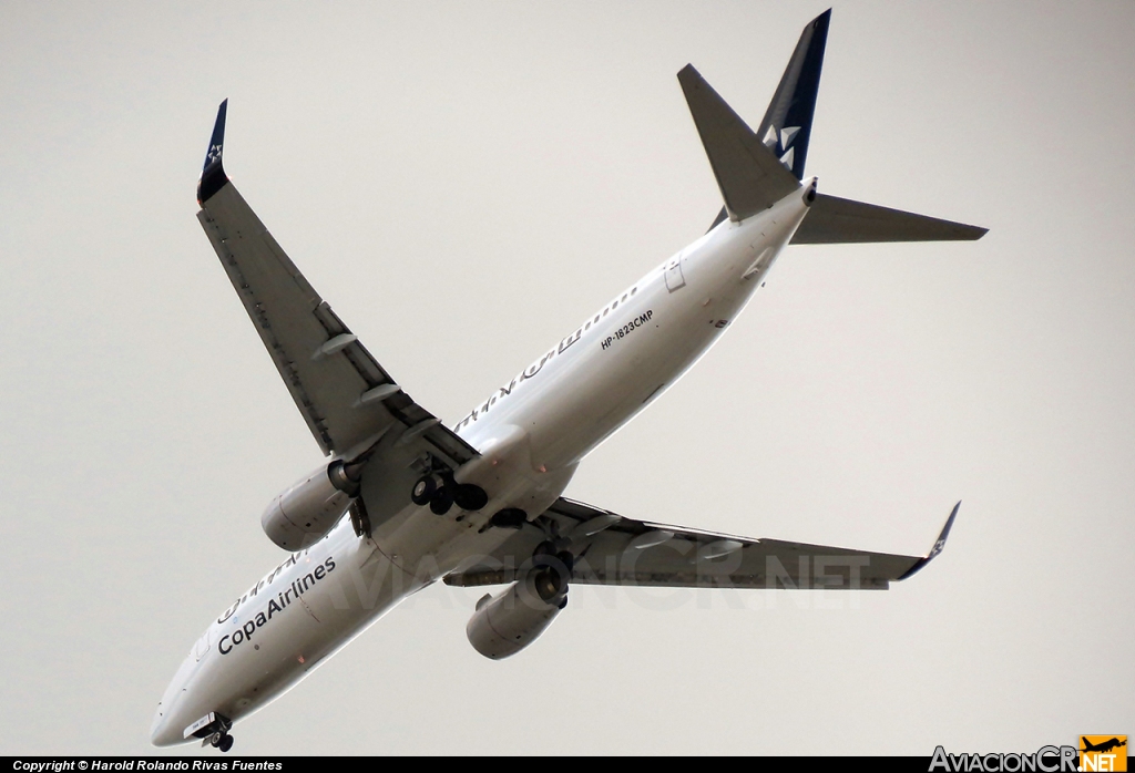 HP-1823CMP - Boeing 737-86N - Copa Airlines