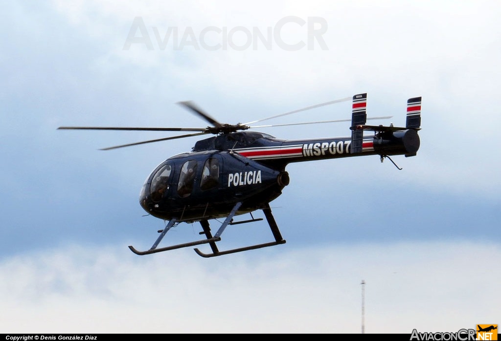 MSP007 - Mcdonnell Douglas MD600N - Ministerio de Seguridad Pública - Costa Rica